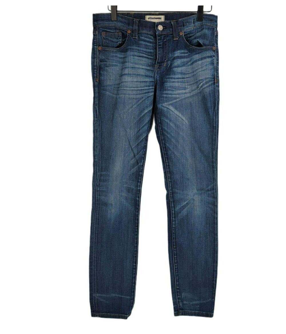 Madewell High Rise Skinny Jeans Womens Size 28 Dark Wash Stretch